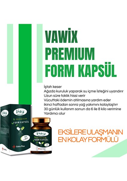 Premium Form Kapsül - Iki Kutu - Form Yağ Hediye