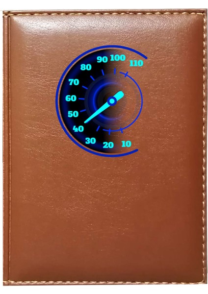 Kişiye Özel Kilometre 4 Görselli Taba Ruhsat Kabı