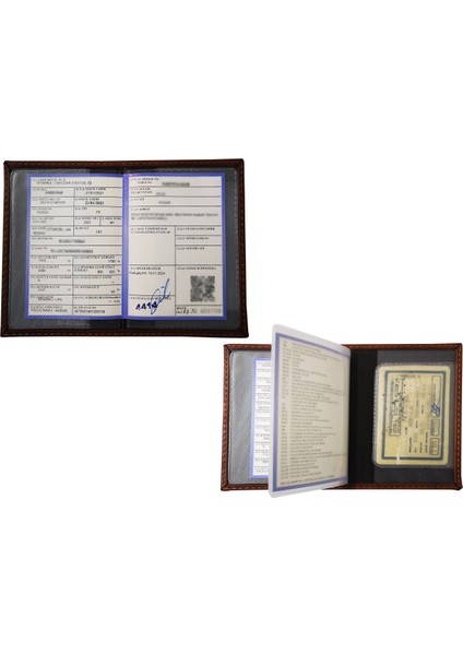 Kişiye Özel Kalp Görselli Lacivert Ruhsat Kabı fiyatları