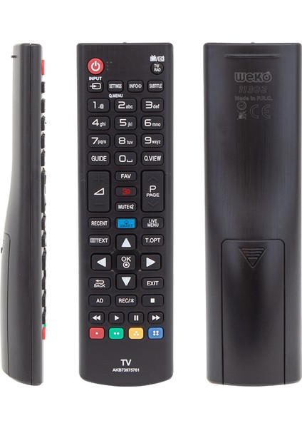 Weko Lg 3d-Smart Tuşlu Lcd-Led Tv Kumanda AKB73975761 fiyatları