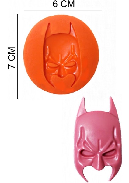 Batman Silikon Şeker Hamuru, Sabun, Mum Kalıp