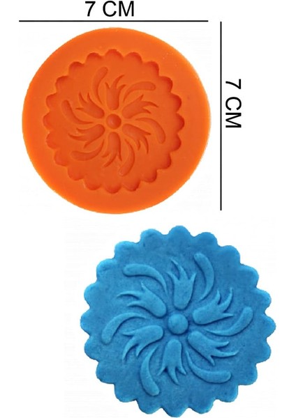 Figür Silikon Şeker Hamuru, Sabun, Mum Kalıp