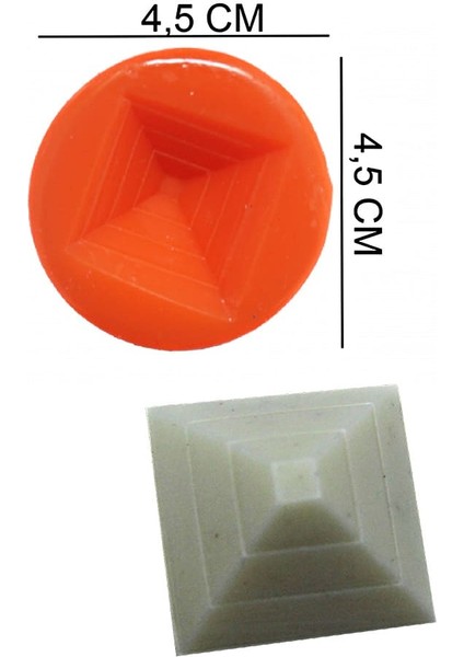 Piramit Silikon Şeker Hamuru, Sabun, Mum Kalıp