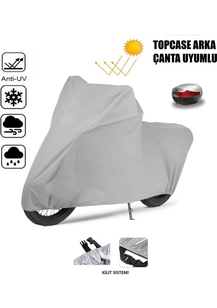 Bajaj Pulsar F250 Arka Çanta Uyumlu Ultra Koruyucu Motor Branda fiyatları