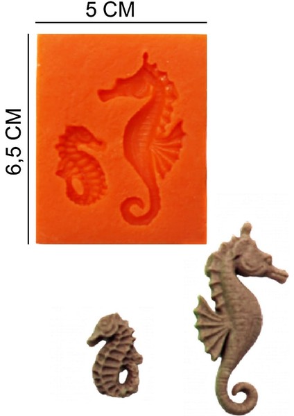 Denizatı Silikon Şeker Hamuru, Sabun, Mum Kalıp