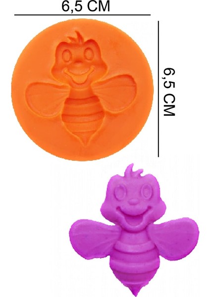 Arı Silikon Şeker Hamuru, Sabun, Mum Kalıp