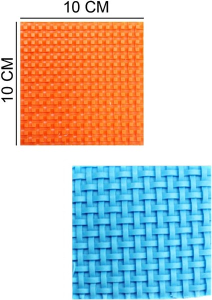 Desen Hasır Silikon Şeker Hamuru, Sabun, Mum Kalıp