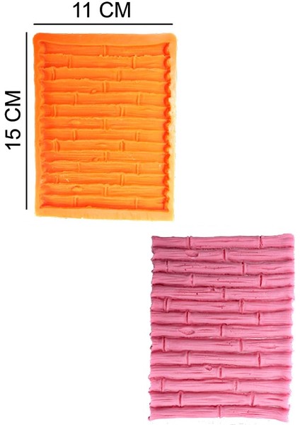 Desen Silikon Şeker Hamuru, Sabun, Mum Kalıp