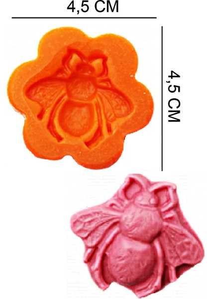 Sinek Silikon Şeker Hamuru, Sabun, Mum Kalıp