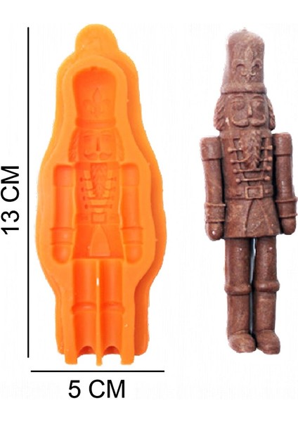 Kurşun Asker Silikon Şeker Hamuru, Sabun, Mum Kalıp