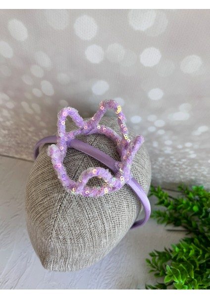 Saklıdesign Rose Saten Küçük Kraliçe Figür Parti Taç