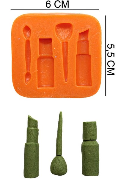 Makyaj Silikon Şeker Hamuru, Sabun, Mum Kalıp