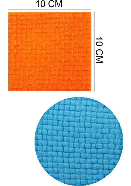 Desen Hasır Silikon Şeker Hamuru, Sabun, Mum Kalıp