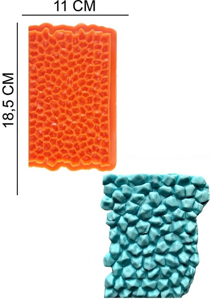 Desen Silikon Şeker Hamuru, Sabun, Mum Kalıp