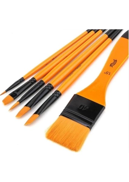 Zemin Fırçalı 6'lı Fırça Seti modelleri