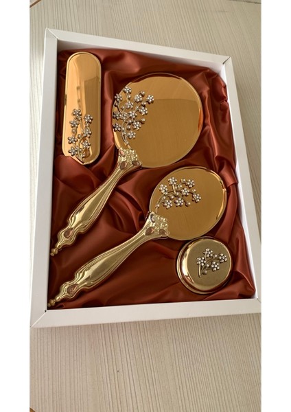 Ayna Tarak Gelin Çeyiz Takımı 4'lü Set fiyatları