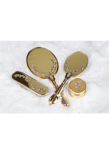 Lüks Ayna Tarak Gelin Çeyiz Seti