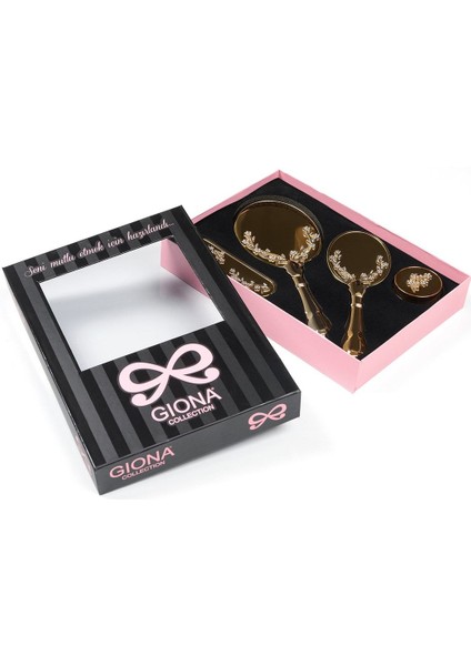 Lüks Ayna Tarak Gelin Çeyiz Seti modelleri