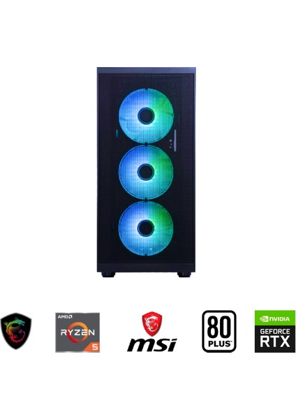 Gaming R5-4060TI Ryzen 7500F Rtx 4060Tİ 16Gb Ddr5 32G 1tb SSD Oyun Bilgisayarı