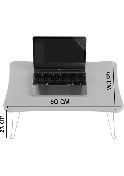 Taşınabilir Katlanır Yatak Koltuk Üstü Hasta Servis Laptop Bilgisayar Çalışma Sehpası - Sonomo