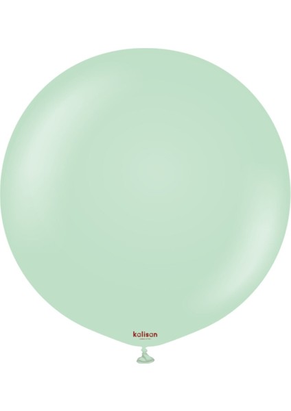36 Inç 90 cm Makaron Jumbo Balon Mint 1 Adet