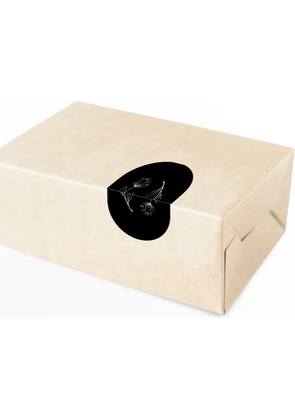 Kutu Kapama Etiketi (4x6 cm 24 Adet)