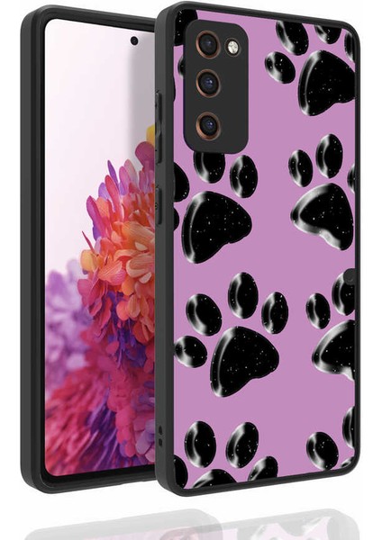 Samsung Galaxy S20 Fe Uyumlu Desenli Kamera Korumalı Parlak Nora Kapak-No3