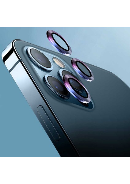 Apple iPhone 13 Uyumlu Cl-07 Kamera Lens Koruyucu-Colorful