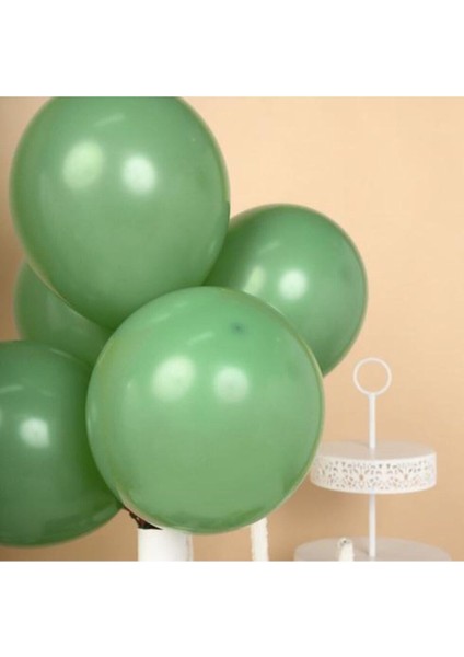 12 Inç Standart Boy Retro Balon 10 Adet Ada Çayı