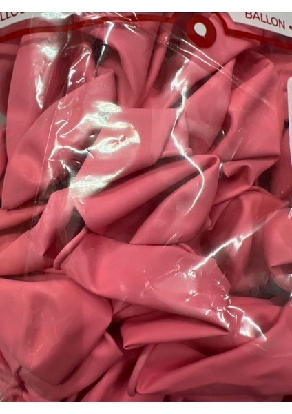 12 Inç Standart Boy Pastel Balon 10 Adet Doğal Pembe