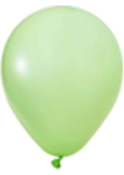 12 Inç Standart Boy Makaron Balon Yeşil 100 Adet