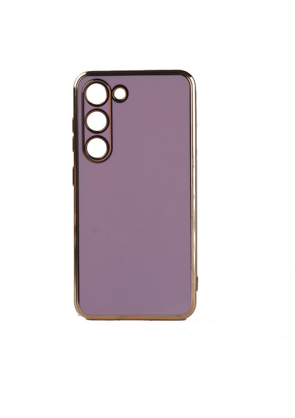 Samsung Galaxy S23 Plus Uyumlu Bark Kapak-Lila