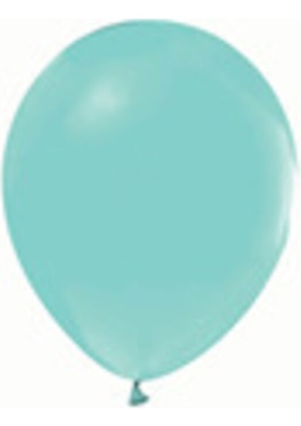 12 Inç Standart Boy Pastel Balon 50 Adet Su Yeşili