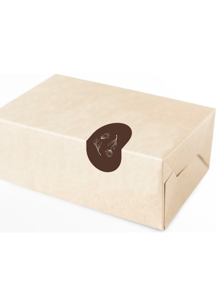 Kutu Kapama Etiketi (4x6 cm 24 Adet)