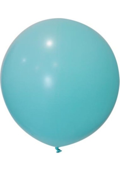 24 Inç 60 cm Makaron Jumbo Balon Mavi 1 Adet