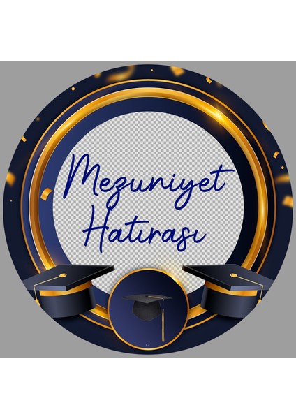 Mezuniyet Sticker Seti (4x4 cm 24 Adet)