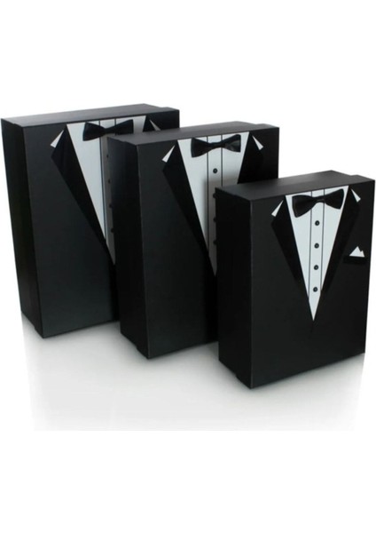 Damat Çeyiz Bohça Kutusu Kolisi (3lü Set)