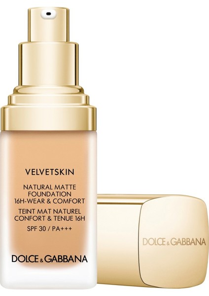 Dolce&gabbana Velvetskin Matte Foundation 340 Desert modelleri