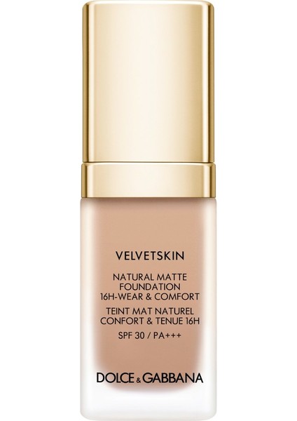 Dolce&gabbana Velvetskin Matte Foundation 350 Bronze