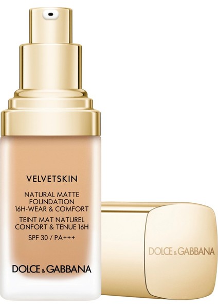 Dolce&gabbana Velvetskin 310 Caramel Mat Fondöten modelleri