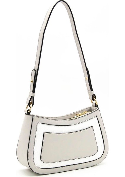 Silver Polo Beyaz - A.gri NV1132 Kadın Çapraz Çanta fırsatları