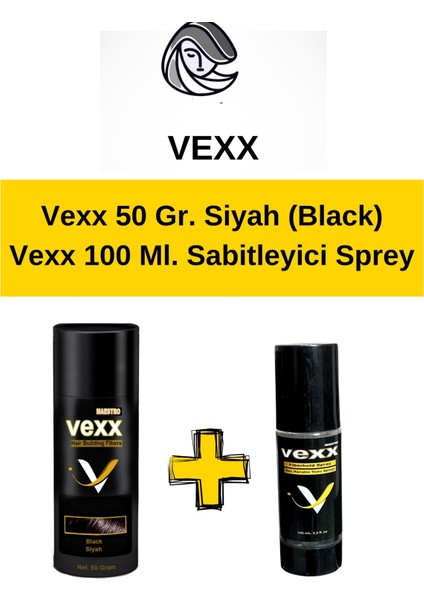 Vexx Maestro 50 gr Saç Tozu + 100 ml Sabitleyici Sprey Set