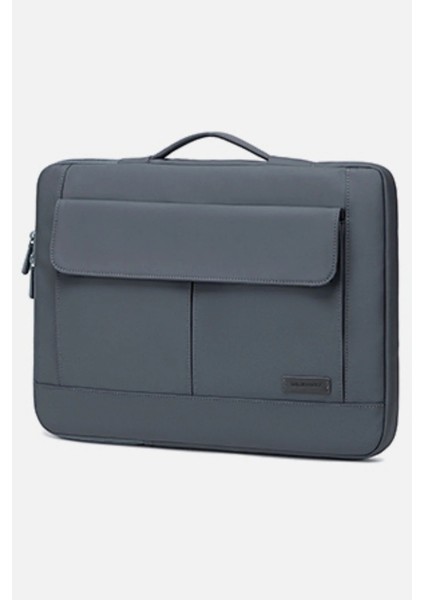 6307-TWILL Gri Laptop Çantası