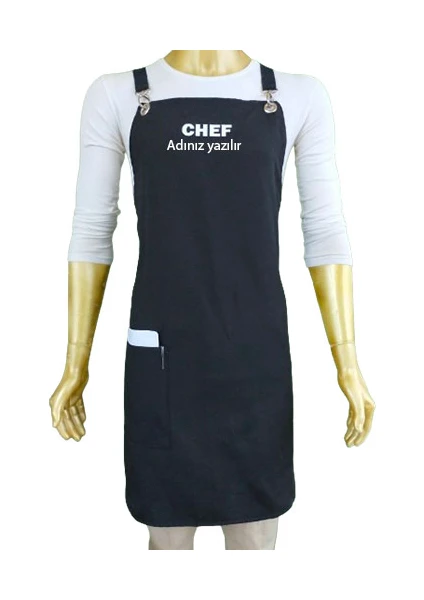 Mutfakta Moda Özel Mutfak Aşçı Önlüğü / Özel Su ve Leke Tutmaz Kumaş Profesyonel Master Chef Önlüğü