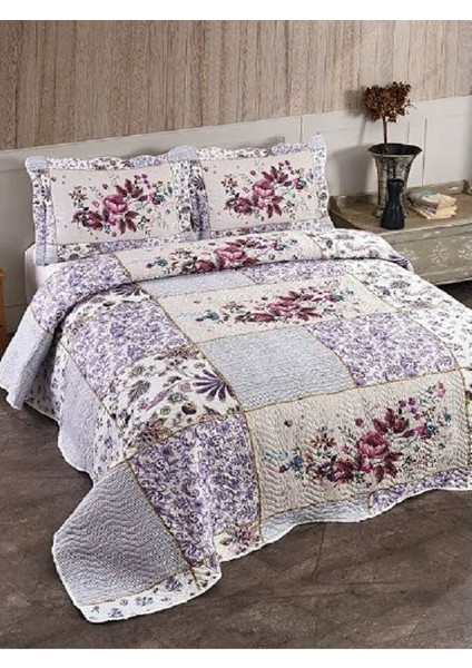 Çift Kişilik Microfiber Kapitone Yatak Örtüsü