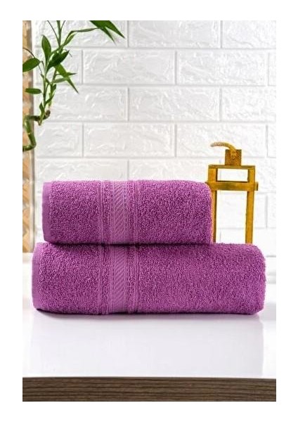 Mor 2'li Havlu Seti fiyatları