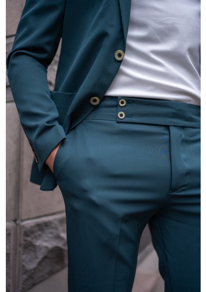 Mono Yaka Torba Cep Slim Fit Takım Elbise indirimleri