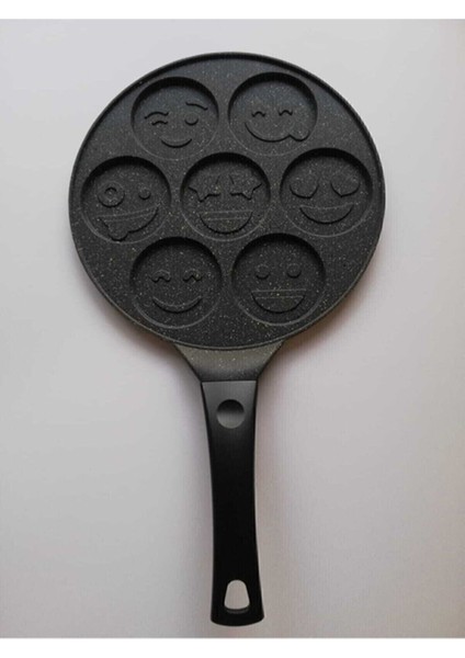 Gülenyüz Smile Pankek Krep Tavası Döküm Granit 28 cm indirimleri