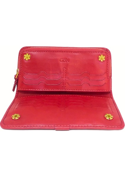 Unisex El Yapımı Hakiki Deri Telefon, Bozuk Para ve Kartlık Bölmeli Cüzdan Arta fiyatları