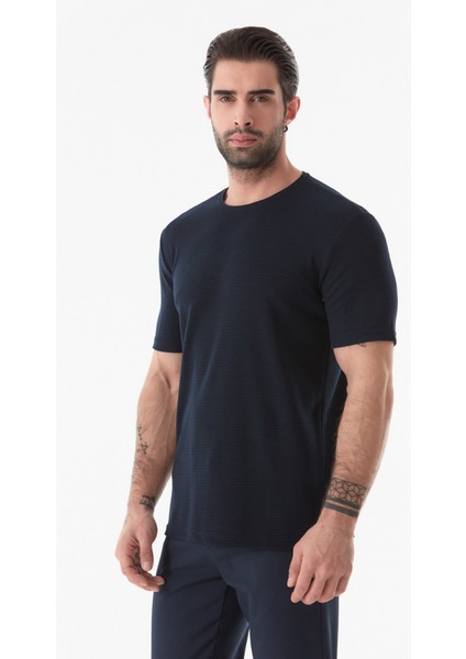 Basic Bisiklet Yaka Tişört